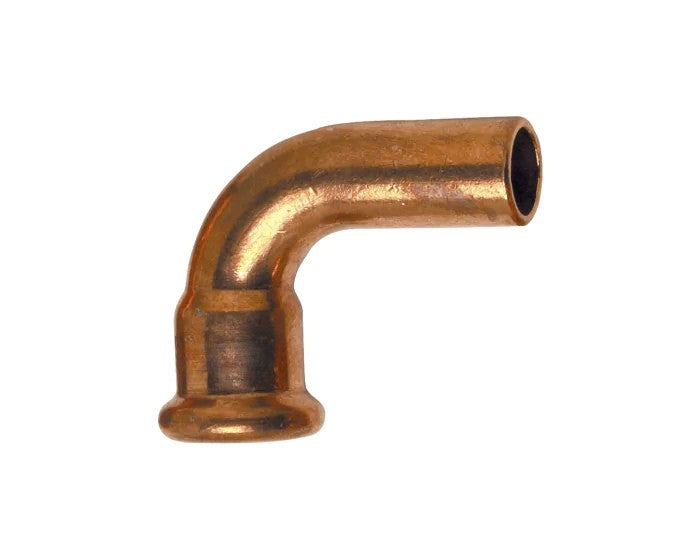 Raccord cuivre à sertir - Courbe 90° Mâle/Femelle