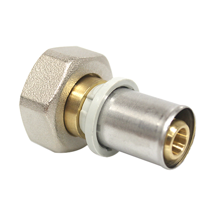 Raccord à Sertir avec Écrou Libre Femelle