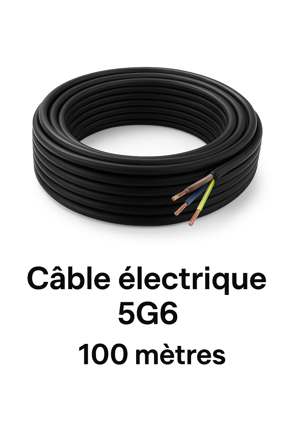Câble électrique – 100 mètres