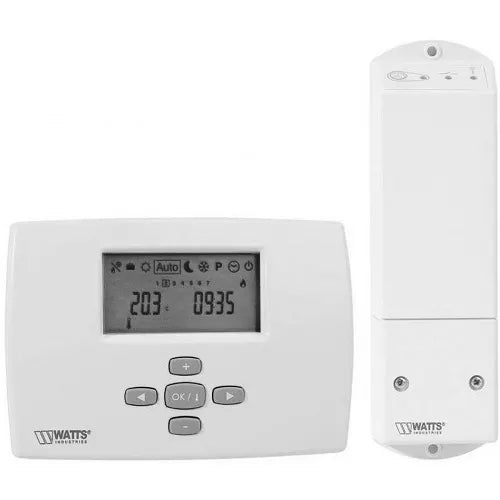 WATTS Thermostat digital programmable radio-fréquence MILUX RF + récepteur